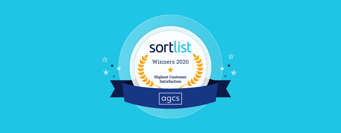 Sortlist Highest Customer Satisfaction Award goes to AGCS